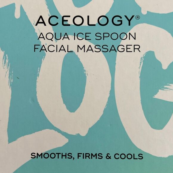ACE OLOGY Aqua Ice Spoon Facial Massager #ACETIME - Picture 2 of 6